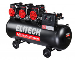 Безмасляный малошумный компрессор Elitech HD ACF 900-200S 