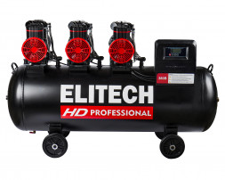 Безмасляный малошумный компрессор Elitech HD ACF 900-200S 