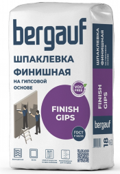 Шпаклевка гипсовая финишная Bergauf Finish Gips, 18 кг