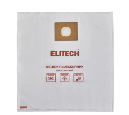 Пылесборник одноразовый для ПС020, 20 л, 5 шт Elitech 2310.005500