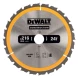 Диск пильный по дереву DEWALT CONSTRUCTION DT1952, 216х30х1.7 мм 