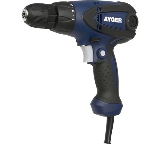 Дрель-шуруповерт сетевой AYGER AES650