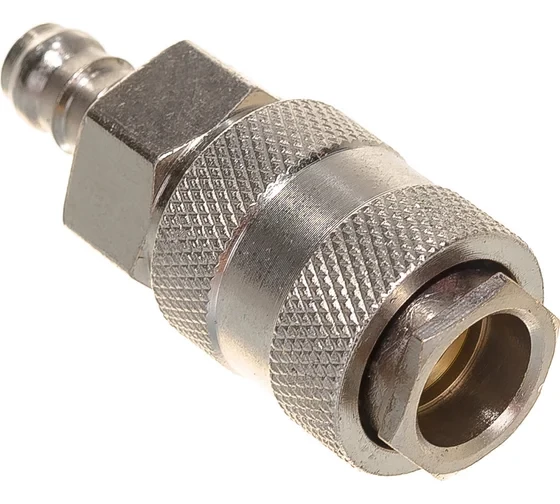 Переходник рапид – ёлочка 8 мм с обжимным кольцом 8-13 мм Elitech 0704.018300