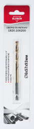 Сверло по металлу (6х57х93 мм; HSS-TIN; HEX1/4) ELITECH 1820.106200