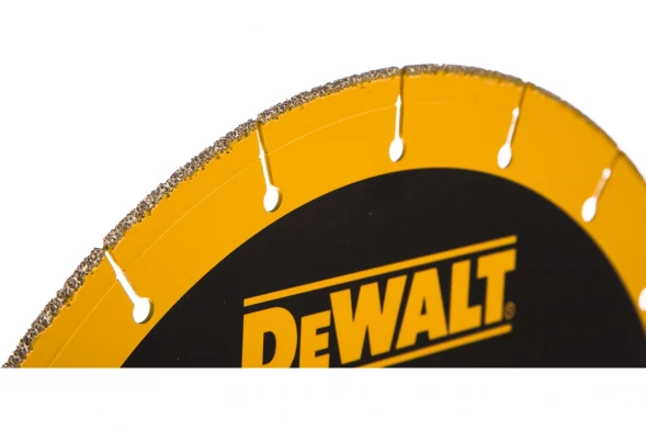 Диск алмазный сегментный (355х25.4х3.5 мм) для сухого реза по металлу DEWALT DT3752 (DT3752-QZ)