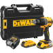   Ударная дрель-шуруповерт DEWALT DCD799D2T, 18 В, 1650 об/мин, 28050 уд/мин, с 2 АКБ 2 Ач и ЗУ, в кейсе TSTAK (DCD799D2T-QW)