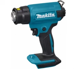 Тепловой пистолет(фен) аккумуляторный Makita DHG180ZK LXT 18В, 550 град., кейс, насадки, защита от перезапуска, без аккум. и з/у 