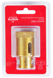 Коронка алмазная (35 мм; М14) ELITECH 1820.122000