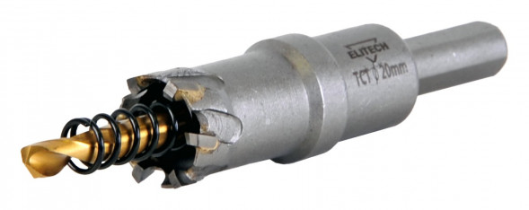 Коронка по металлу твердосплавная 20 мм ELITECH 1820.138100 