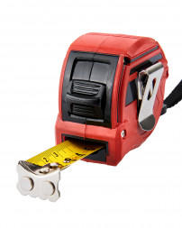 Рулетка Elitech 310302, 5 м, 25 мм, магнитный зацеп, автостоп, утолщенное полотно