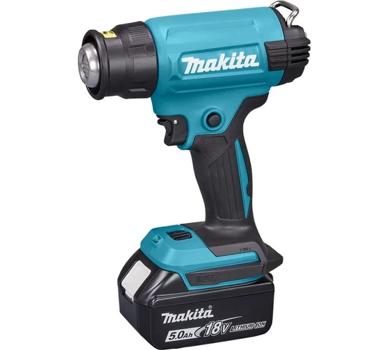  Тепловой пистолет-фен аккумуляторный Makita DHG181ZK LXT 18В 