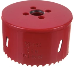 Коронка пильная биметаллическая 79 мм Elitech 1820.062600