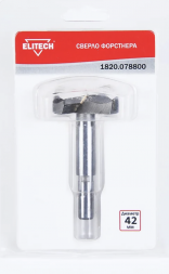 Сверло Форстнера (42 мм) Elitech 1820.078800