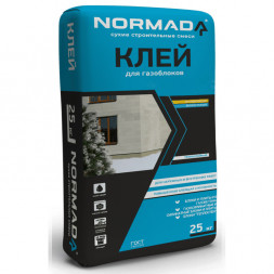 Клей для газосиликатных блоков NORMADA