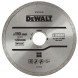 Диск алмазный сплошной (110х20 мм) для плиткореза DWC 410 DEWALT DT3714 (DT3714-QZ)
