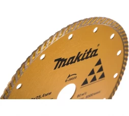 Алмазный сплошной рифленый диск по бетону Makita Standart B-28020, 180x25,4 