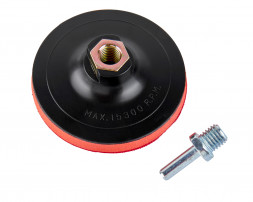 Насадка опорная пластиковая для УШМ, липучка, 100мм Elitech 1820.161500