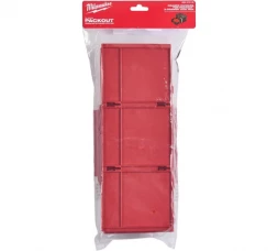 Разделительные планки для ящика Milwaukee PACKOUT с 2-мя выдвижными отсеками
