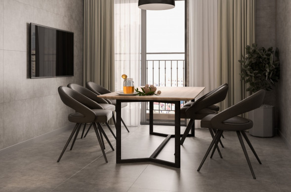 Керамогранит URBAN S Антрацит 60x60 см