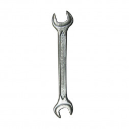 Ключ гаечный Biber 90612 рожковый, кованый, оцинкованный 22х24 мм