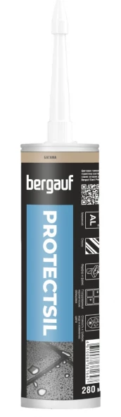  Затирка-герметик Bergauf Protectsil, багама, 280 мл