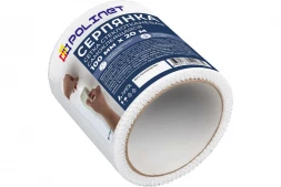 Лента серпянка стеклотканевая самоклеящаяся Polinet 100мм х 20м