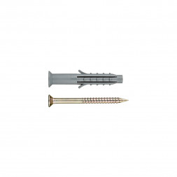 Дюбель-гвоздь Tech-Krep SM-L со стальным гвоздем с потайным бортиком 6х40 мм