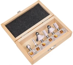 Набор фрез (6 шт.; хвостовик 8 мм) Makita D-53540