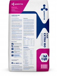  Клей для керамогранита и камня Цементум, EXTRA 160 (С2 TE), 25 кг