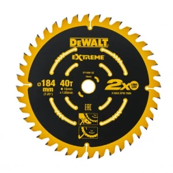 Диск пильный по дереву DEWALT DT1668, 184х16 мм