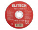 Диск отрезной прямой, ф125x1.0x22.2 мм, для металла, нерж.стали Elitech 1820.172700
