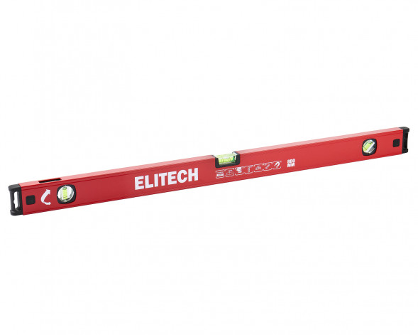 Уровень пузырьковый 80 см, магнитный, 3 глазка Elitech 320103
