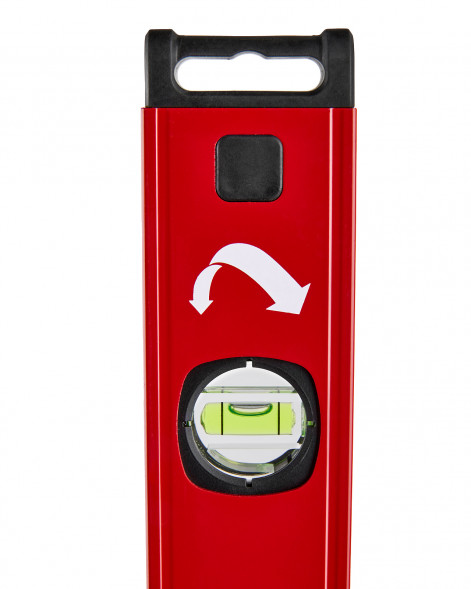 Уровень пузырьковый 80 см, магнитный, 3 глазка Elitech 320103