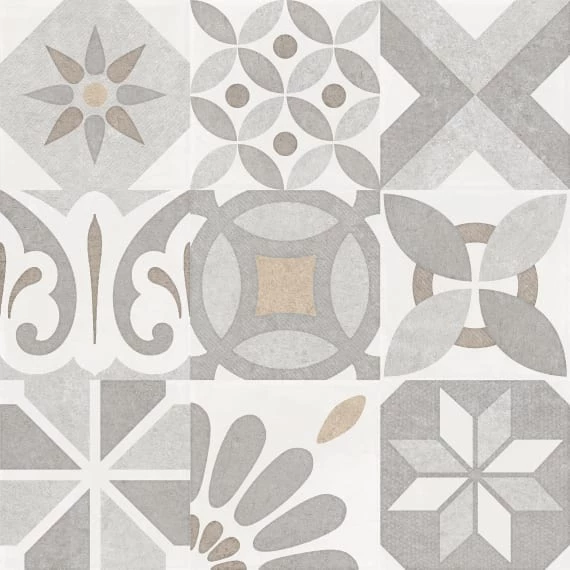 Керамогранит LB CERAMICS Окленд, пэчворк (7246-0009), 45x45 