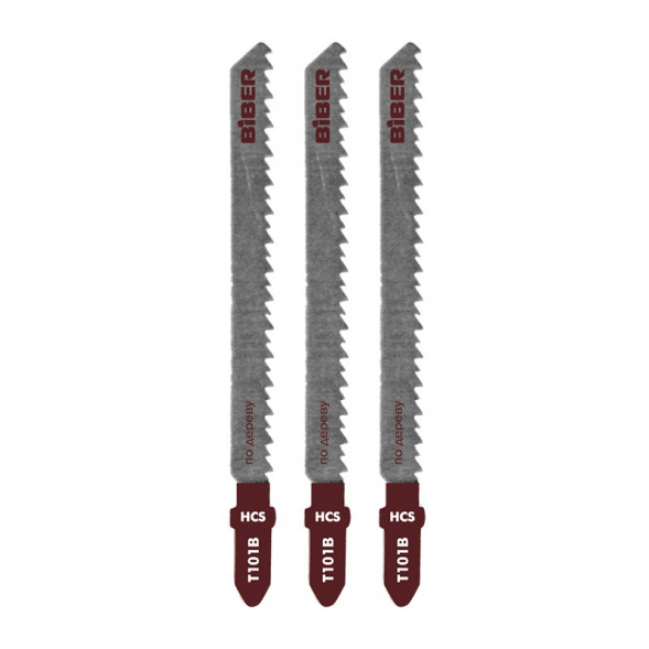 Полотна по дереву Biber 85272 Т101В 74/2,7 мм, чистый рез (3 шт.)