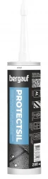  Затирка-герметик Bergauf Protectsil, белый, 280 мл