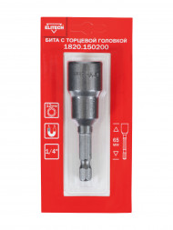 Бита торцевая головка 12 мм, 65 мм ELITECH 1820.150200