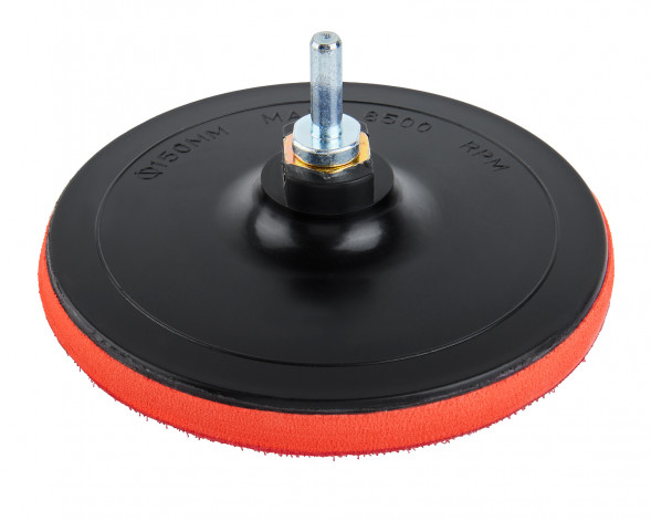 Насадка опорная пластиковая для УШМ, липучка, 150мм Elitech 1820.161800