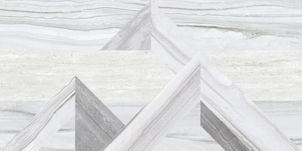 Керамогранит LB CERAMICS Аспен, бело-серый (7260-0002), 30x60