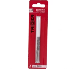 Сверло по металлу Trigger 73235 Р6М5 3,5 мм (уп. 2 шт.)