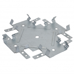 Соединитель для профиля одноуровневый (краб) оцинкованный П 60х27 мм 0,7 мм 