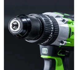 Шуруповерт аккумуляторный Ударный 24V Greenworks GD24DD60 с АКБ 2АЧ и ЗУ