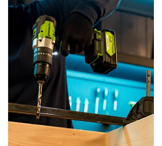 Шуруповерт аккумуляторный Ударный 24V Greenworks GD24DD60 с АКБ 2АЧ и ЗУ