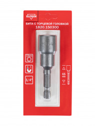 Бита торцевая головка 13 мм, 65 мм ELITECH 1820.150300 