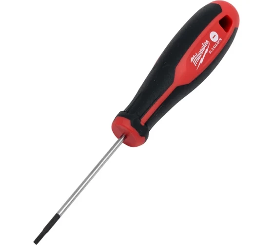 Отвертка магнитная с трехгранной рукояткой Milwaukee SL 0,4x2,5x75