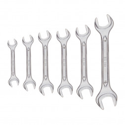 Ключи гаечные Biber 90621 рожковые 6-19 мм 6 шт.