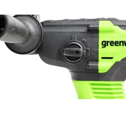 Перфоратор аккумуляторный бесщеточный Greenworks GD24SDS2K4 2 ДЖ, 24V, c 1хАКБ 4 А.ч и ЗУ в сумке