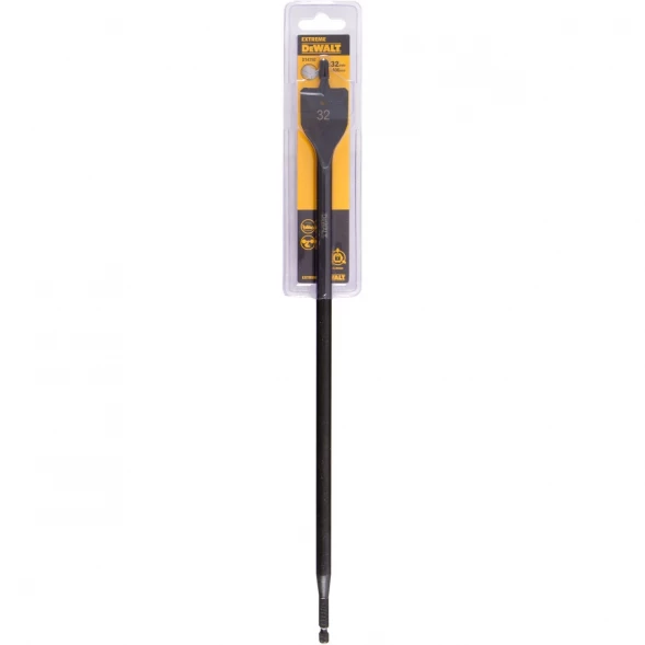 Сверло перьевое по дереву DEWALT EXTREME DT4792, 32х406 мм