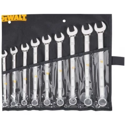 Набор комбинированных гаечных ключей DEWALT DWMT19227-1, 10-19 мм, 10 шт.
