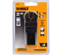 Полотно погружное пильное DEWALT DT20727, биметаллическое 43 x 30 мм, 5 шт. 